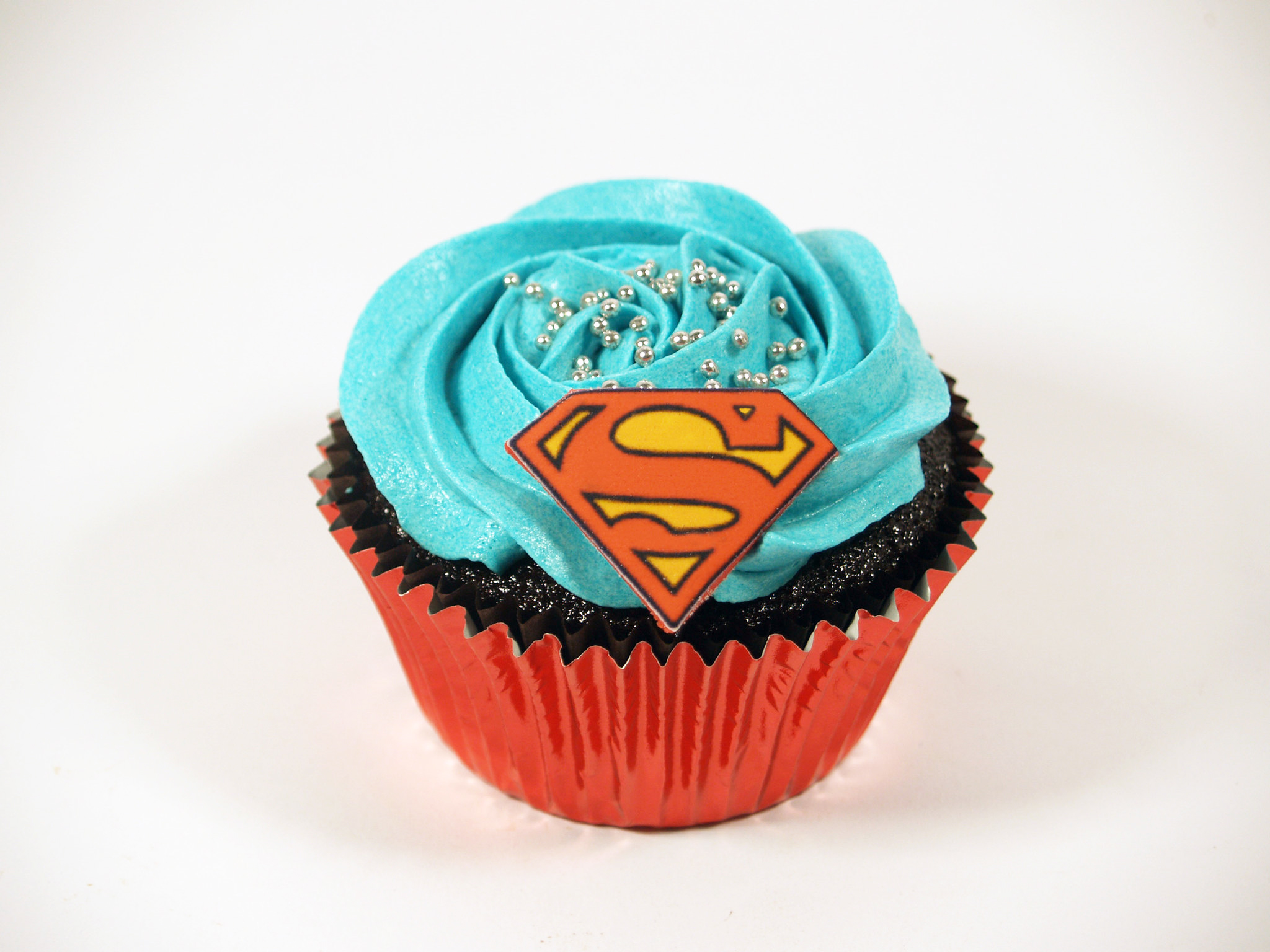 Superman Theme Cupcakes - Pack of 6