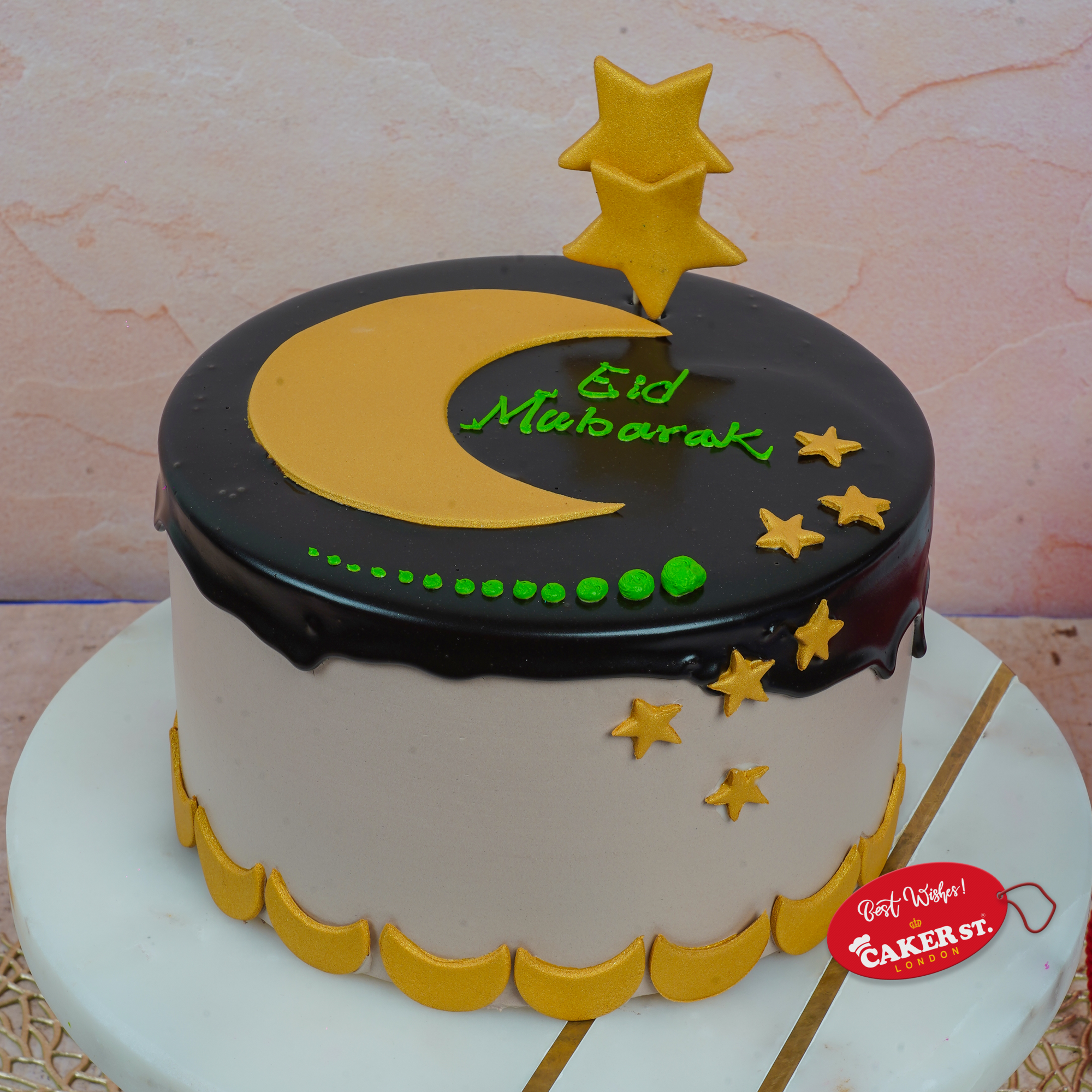 Sweet Eid Wishes Cake