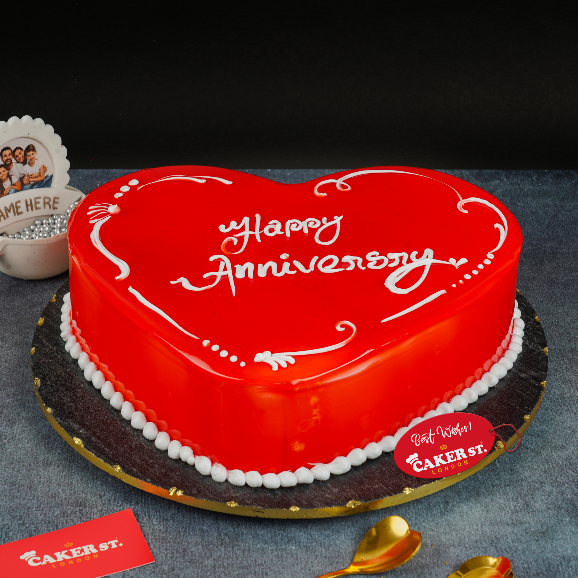 Sweetheart Strawberry Blossom Cake 