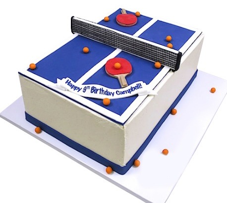 Table Tennis Cake