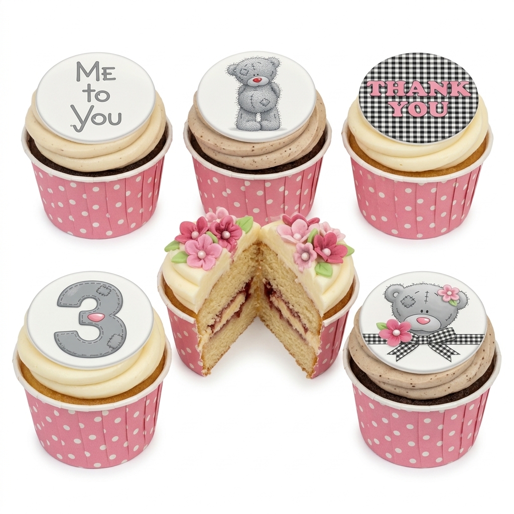 Me to You Tatty Teddy Birthday Cupcakes