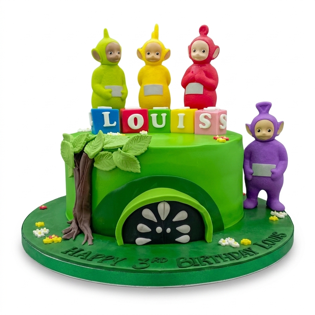 Teletubbies Birthday Cake for Kids