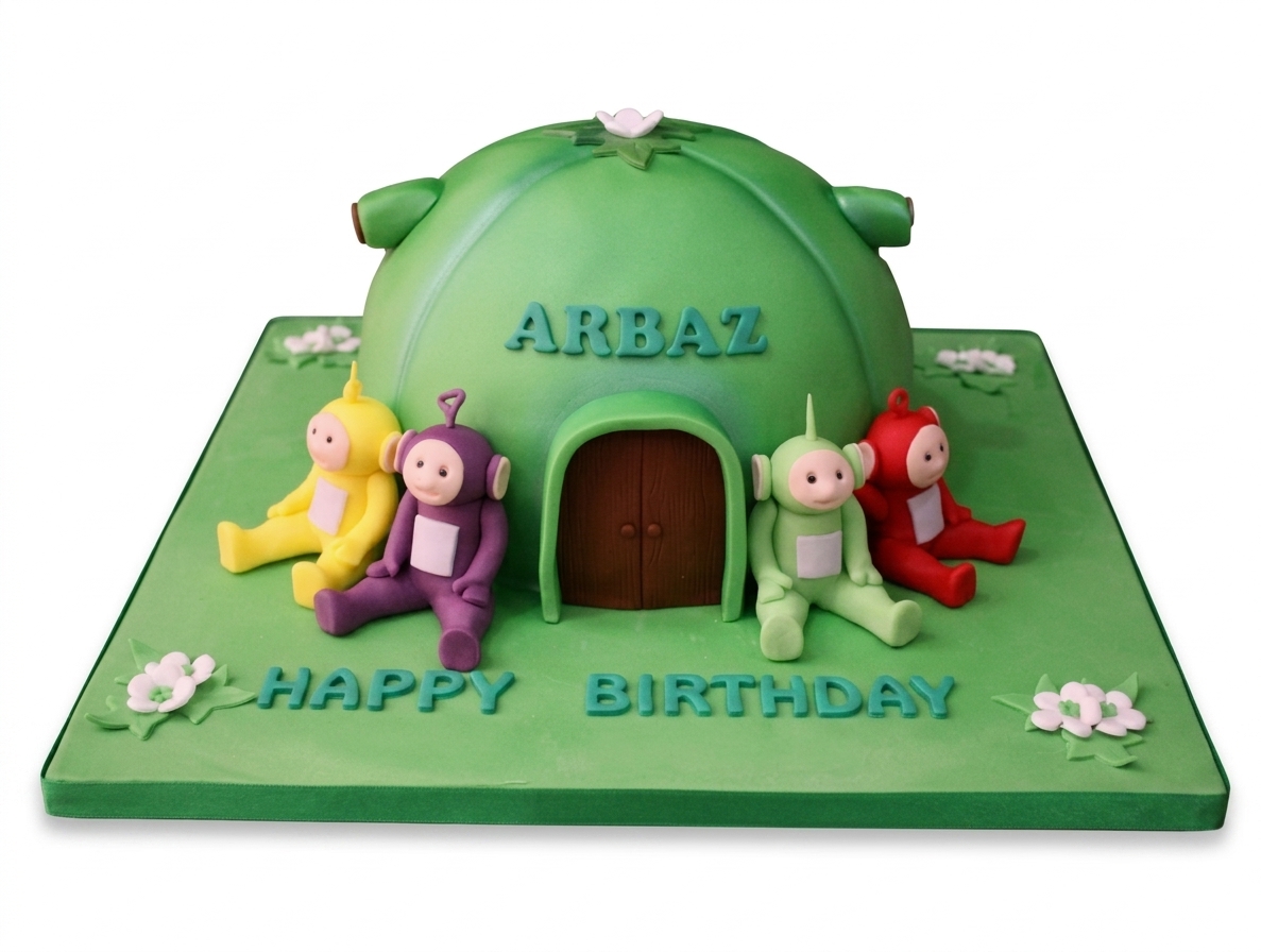 Teletubbies Birthday Cake