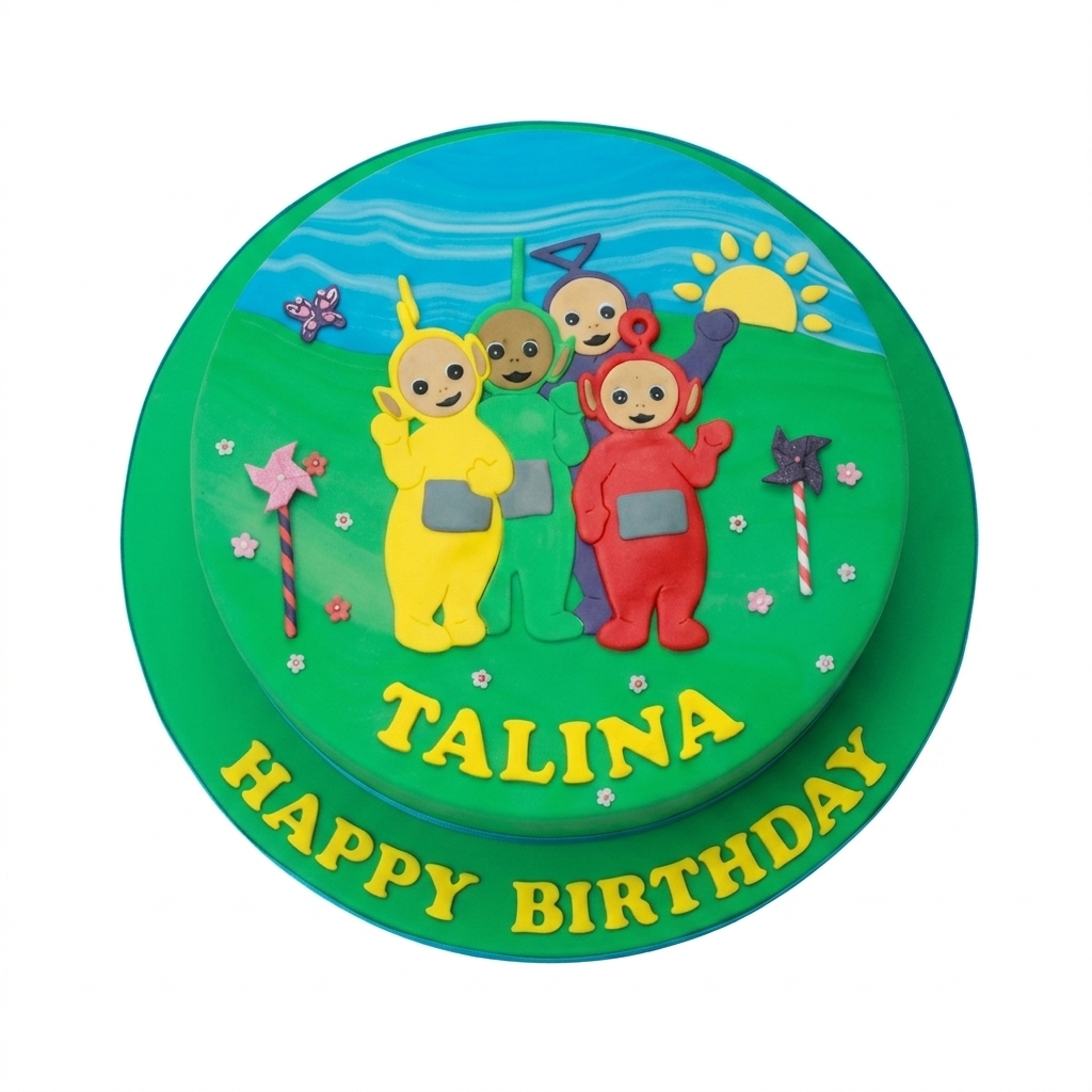 Teletubbies Birthday Cake