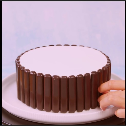 The Checkerboard Choco Barricade - DIY Cake