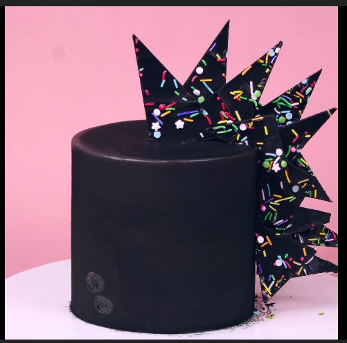 The Dark Chocolate Unicorn - DIY Cake
