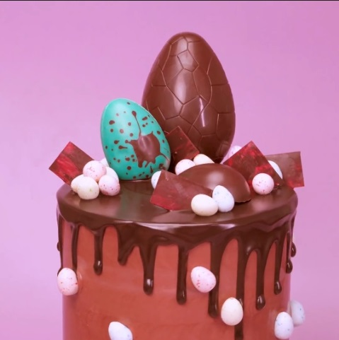 The Easter Egg Bouquet - DIY Cake