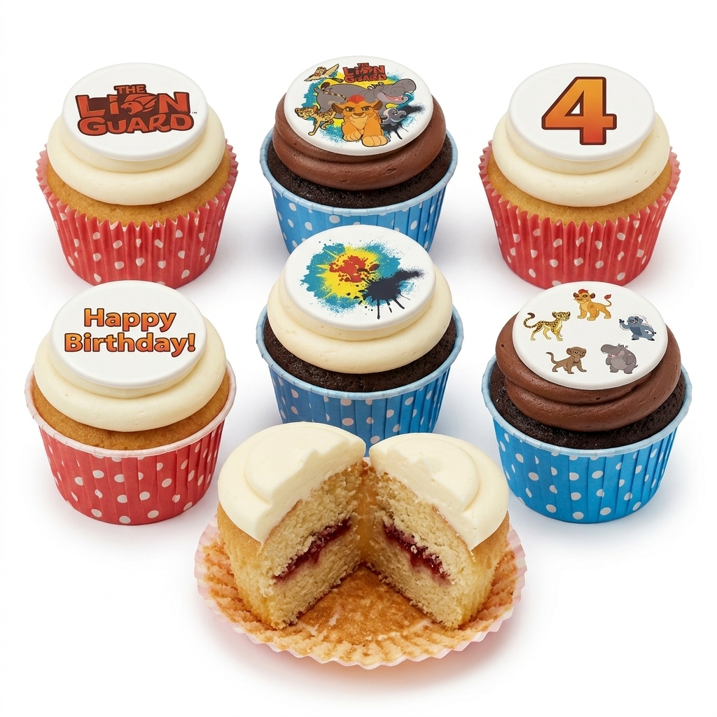 The Lion Guard Birthday Cupcakes