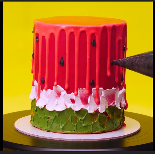 The MelonSicle Fluff - DIY Cake