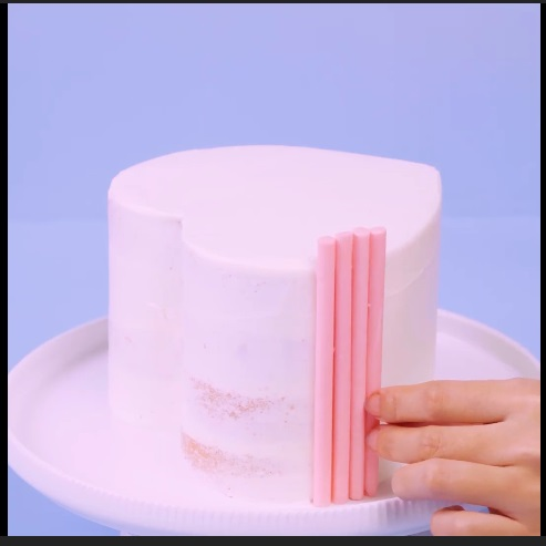 The Pink Barricade Rainbow - DIY Cake