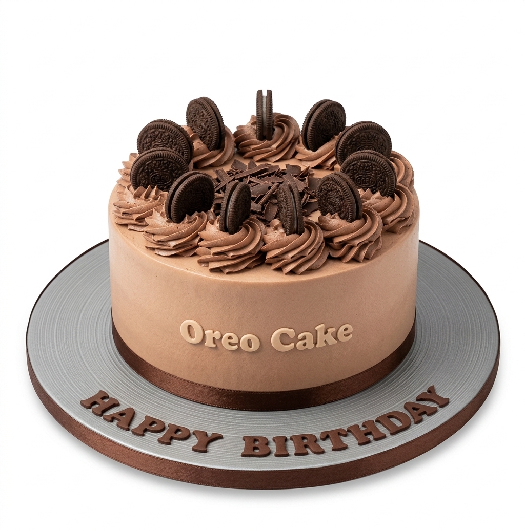 Oreo Birthday Cake