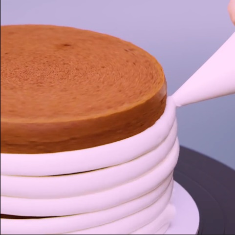 The Sprinkling Donut - DIY Cake