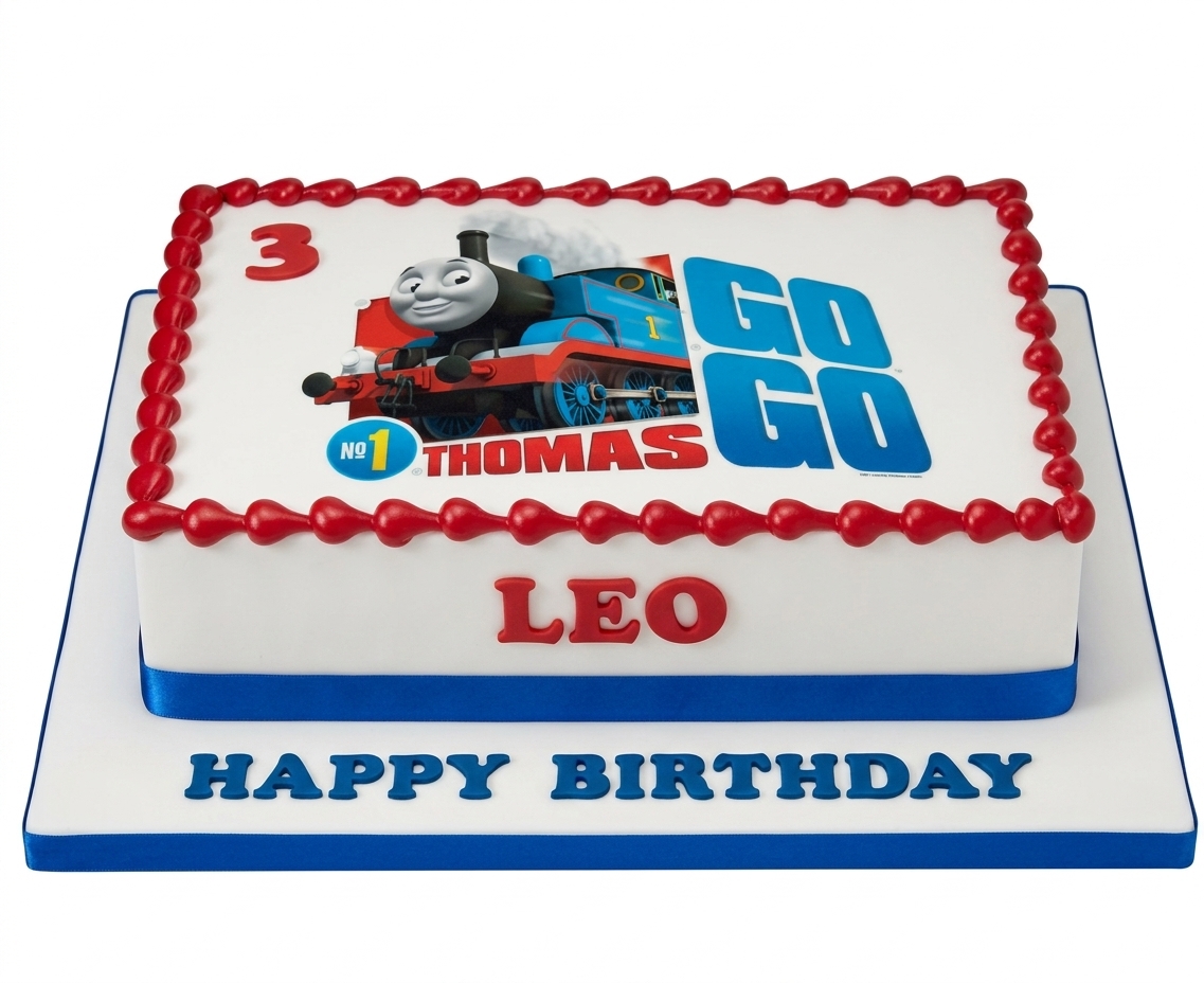 Thomas The Tank Engine Birthday Cake