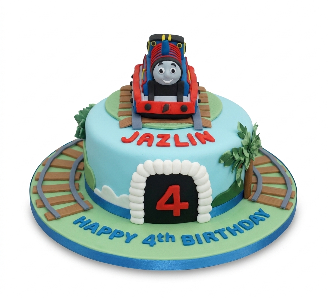 Thomas The Tank Engine Birthday Cake
