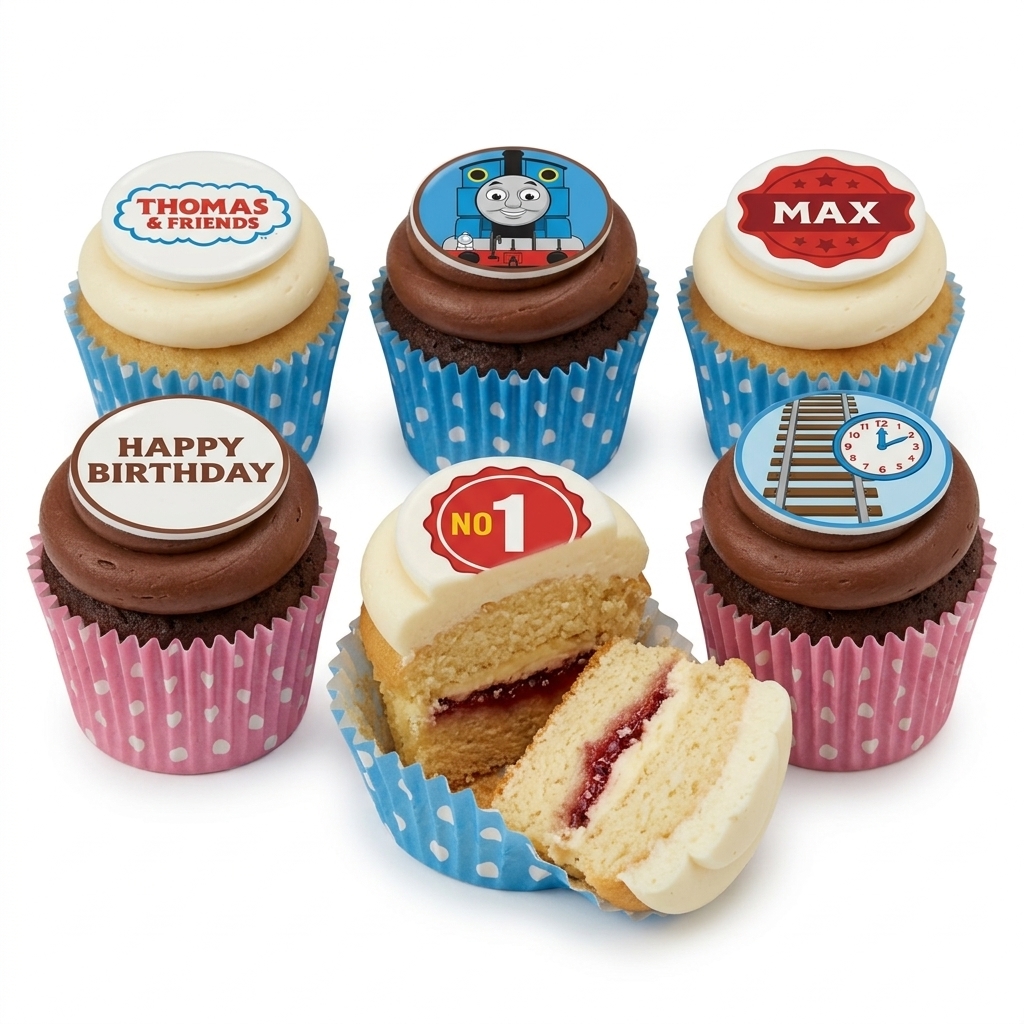 Thomas & Friends Birthday Cupcakes for Kids