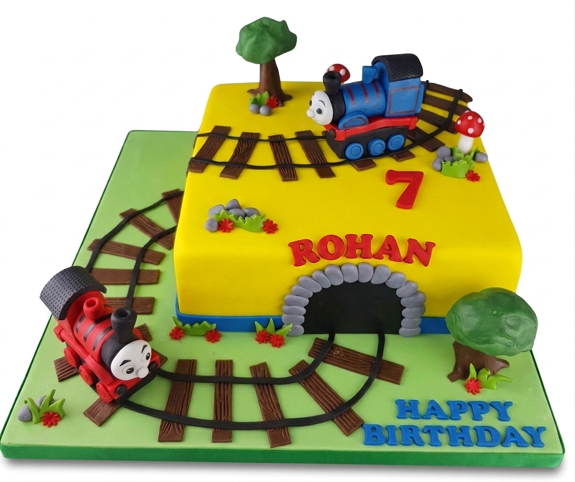 Thomas The Tank Engine Birthday Cake
