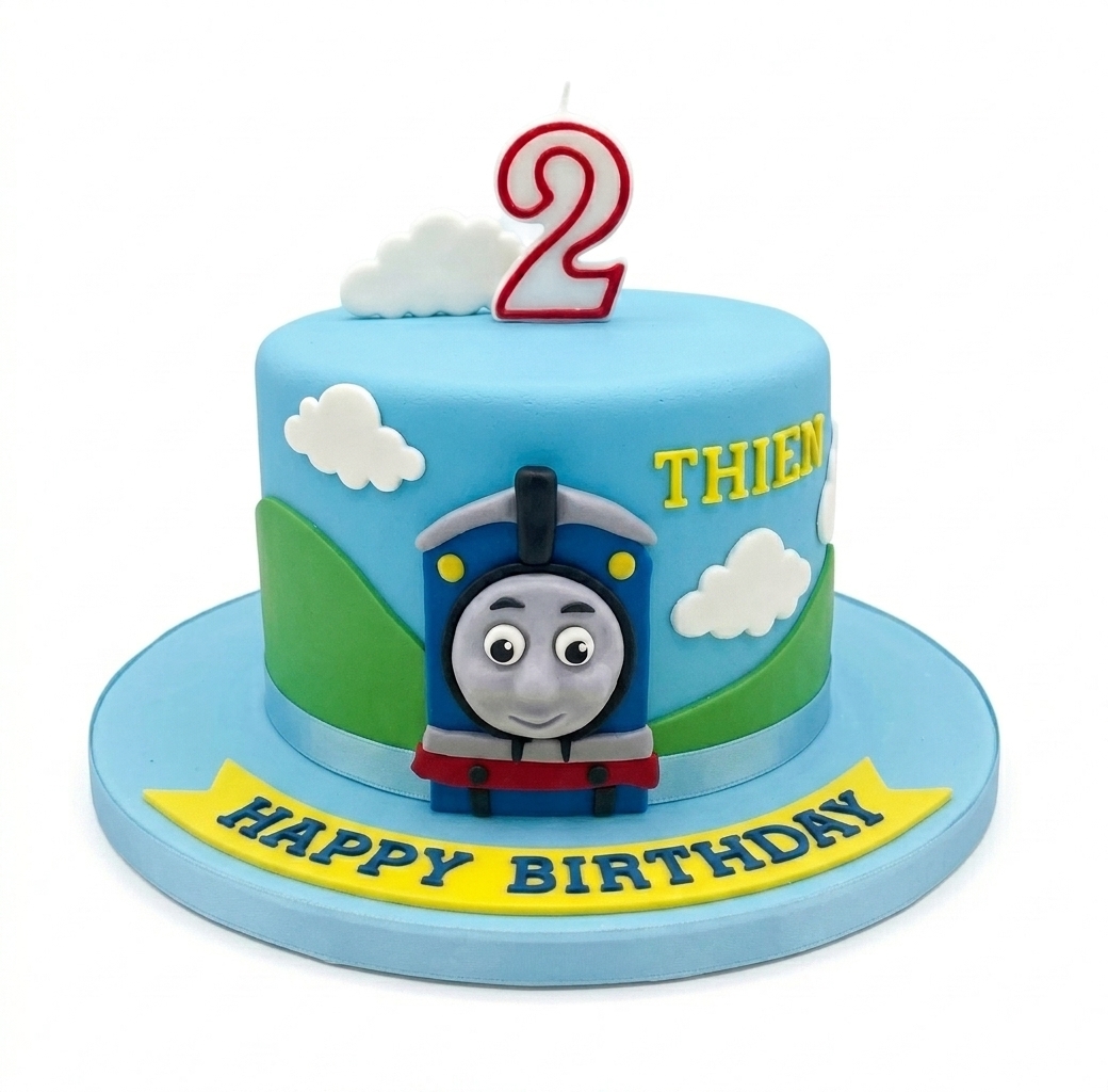 Thomas The Tank Engine Birthday Cake for Kids