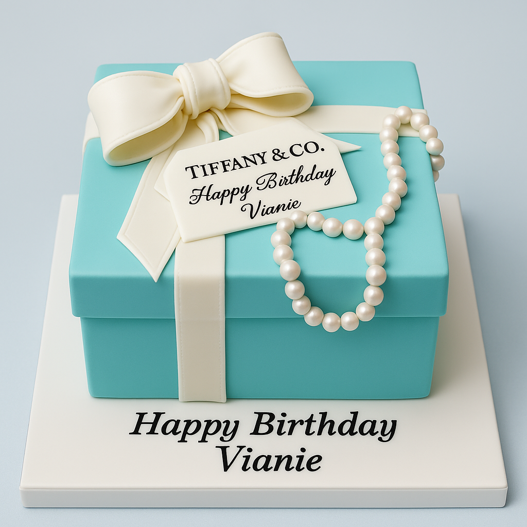 Tiffany Birthday Cake