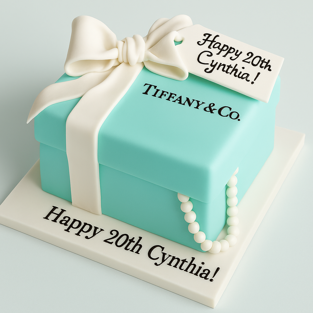 Tiffany Birthday Cake