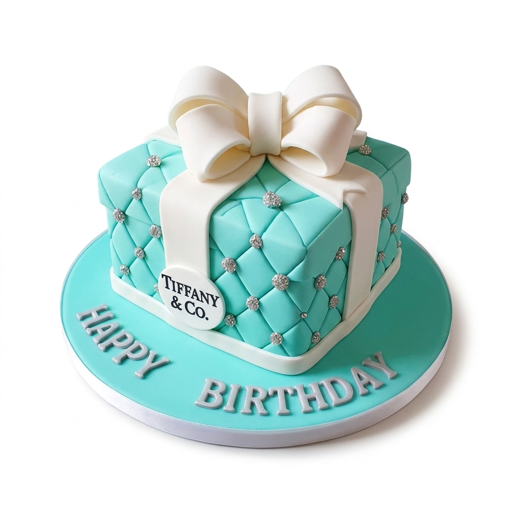 Tiffany Birthday Cake for Her