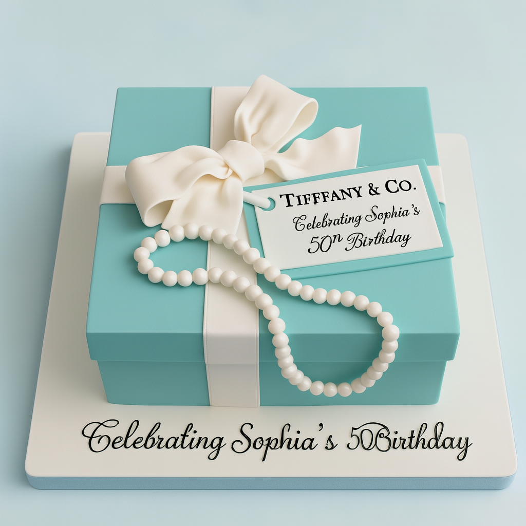 Tiffany Birthday Cake