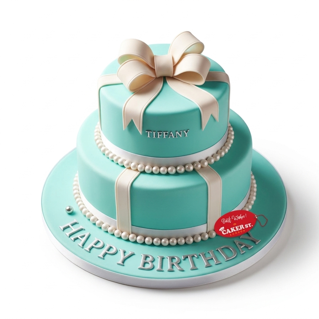 Tiffany Box Birthday Cake