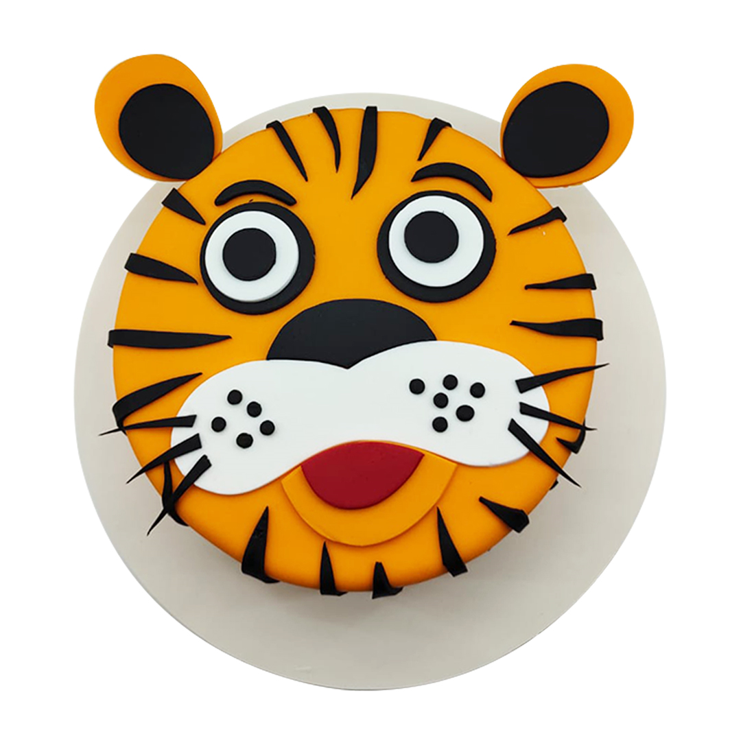 Tiger Birthday Cake