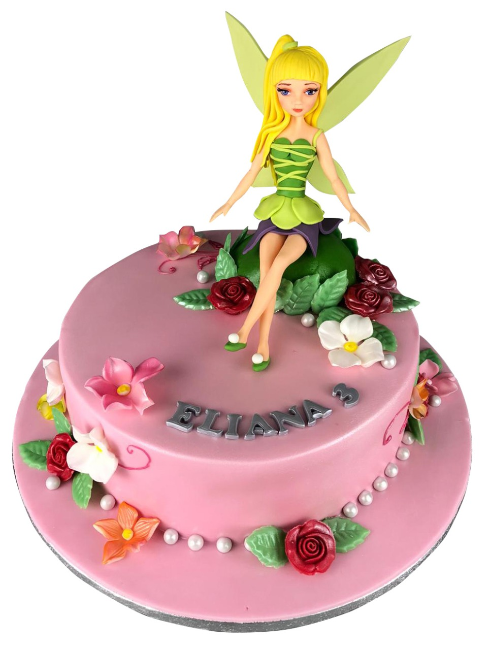 Tinkerbell Birthday Cake For Girls