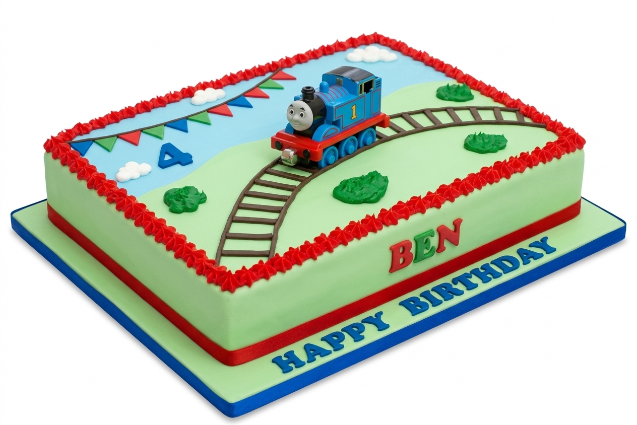 Thomas The Tank Engine Birthday Cake