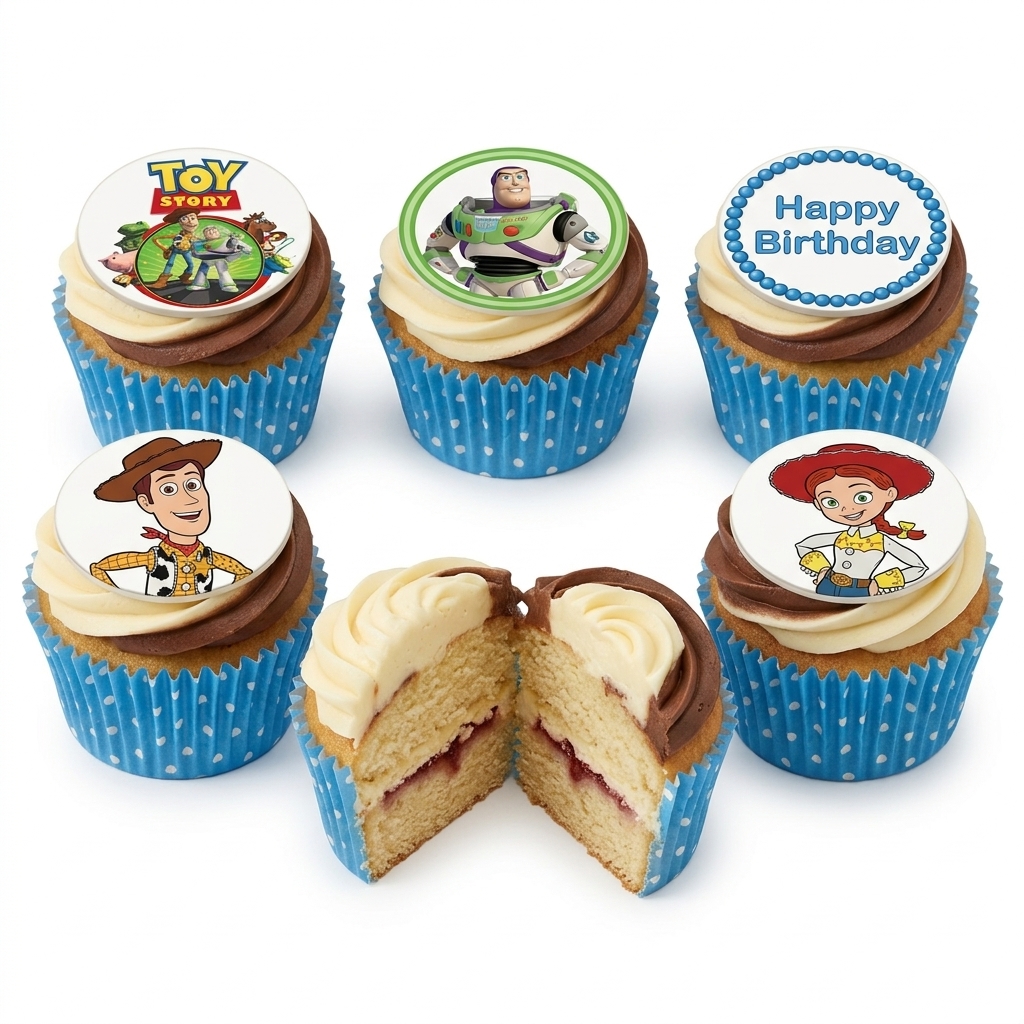 Toy Story Birthday Cupcakes