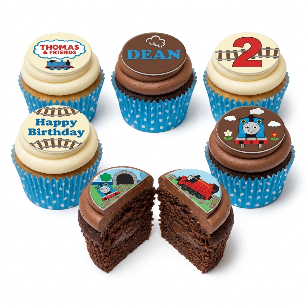 Thomas & Friends Birthday Cupcakes
