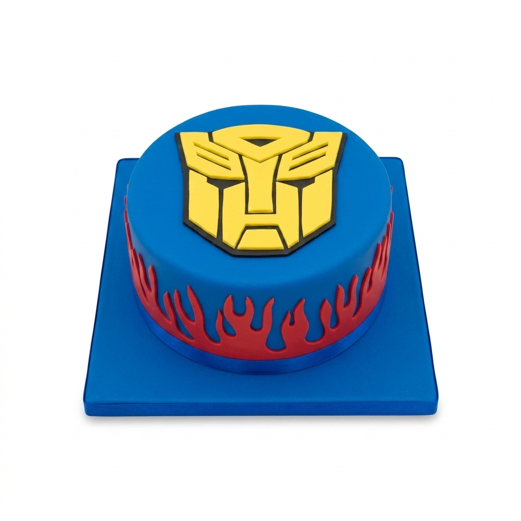 Transformers Birthday Cake