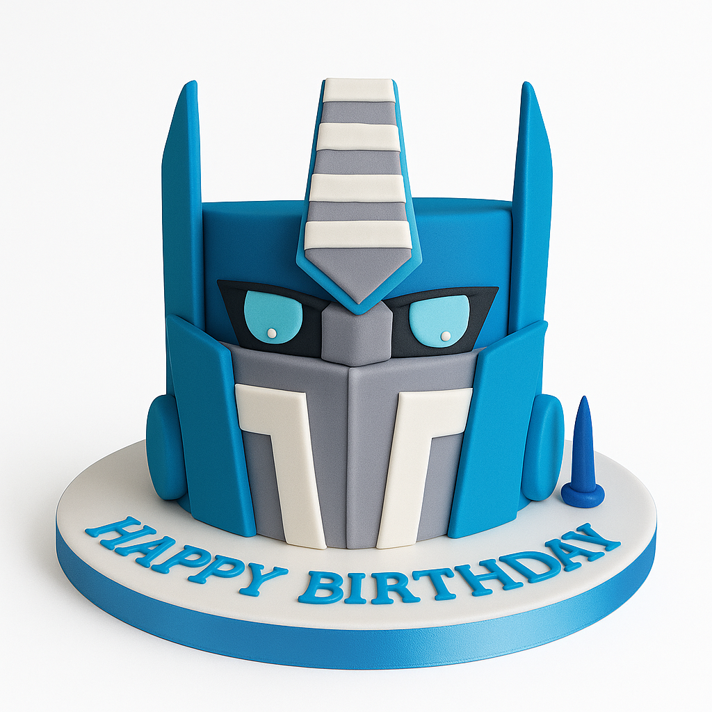 Transformers Came Cake