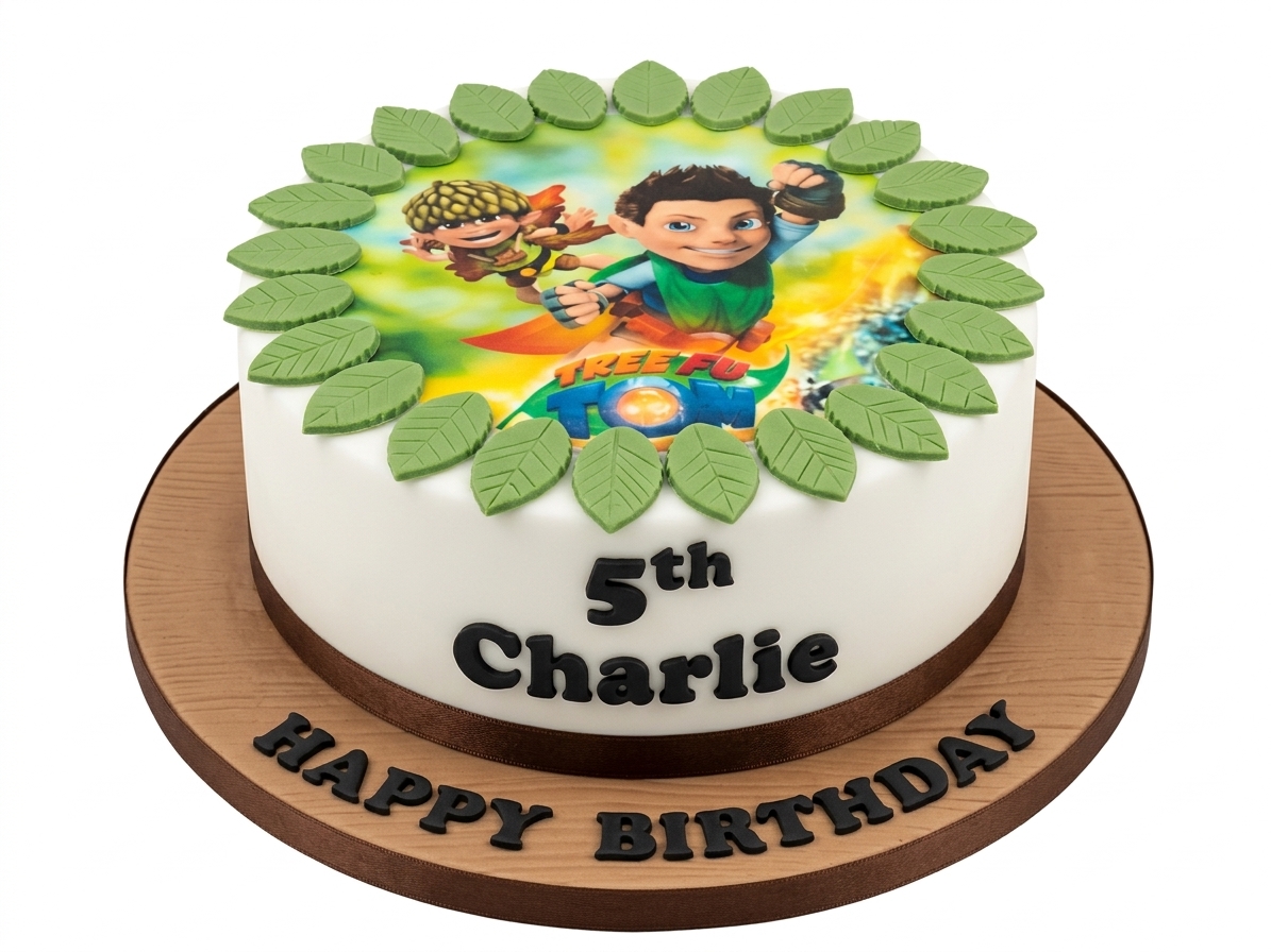 Tree Fu Tom Kids Birthday Cake