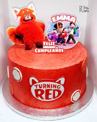 Turning Red Panda Cake