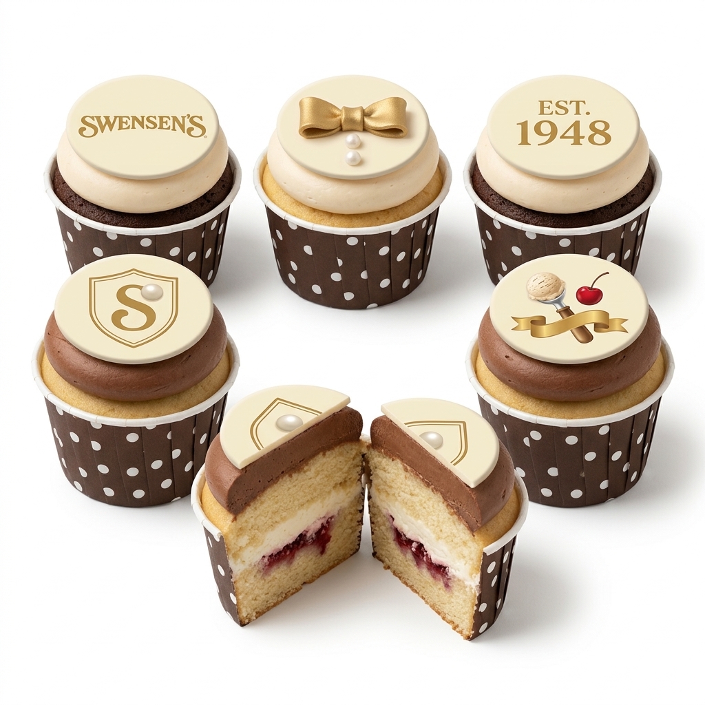 Branded Corporate Cupcakes for Company Events