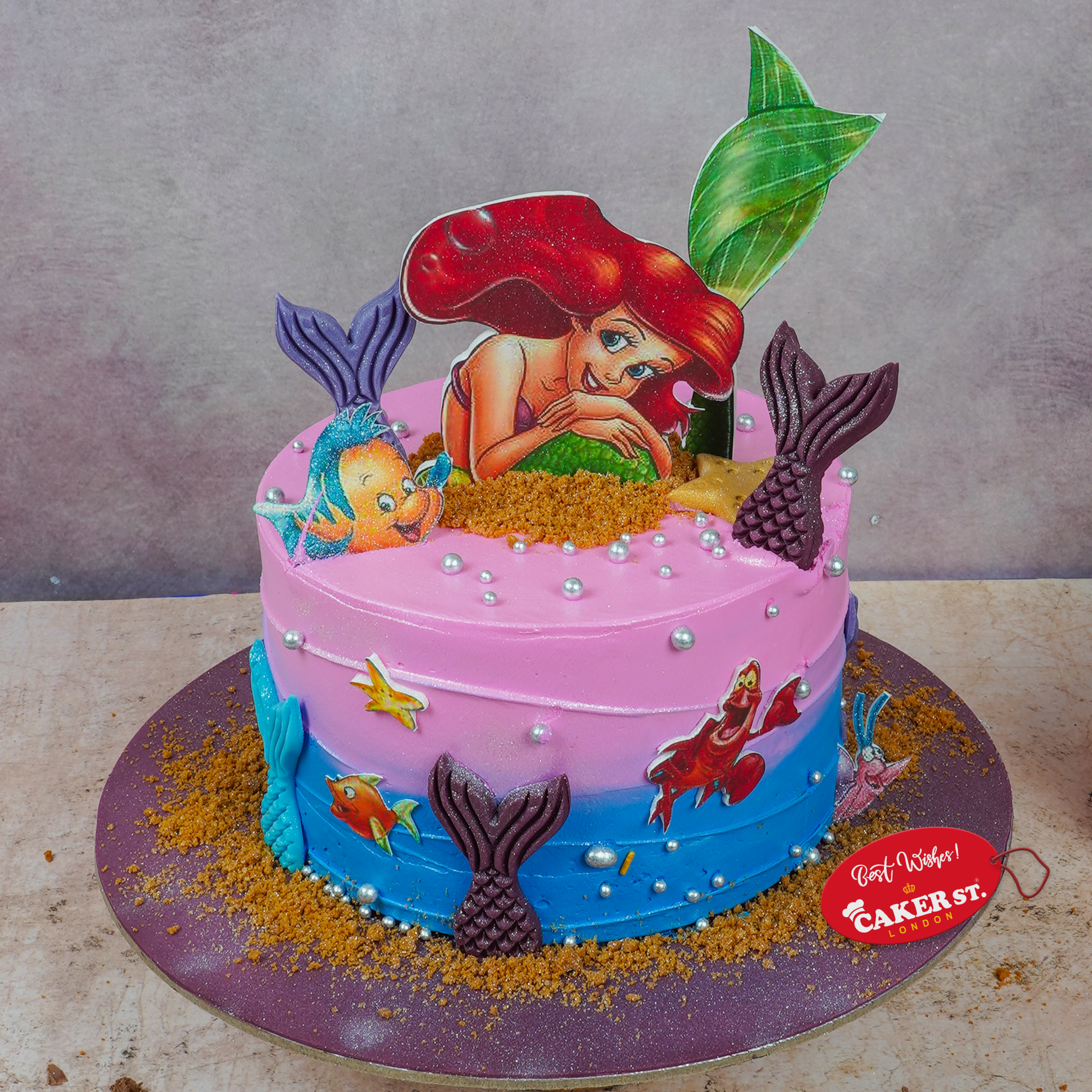 Undersea Fantasy Mermaid Cake