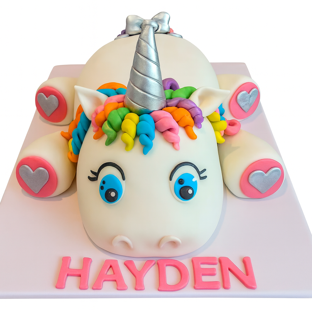 Unicorn Birthday Cake for Girls