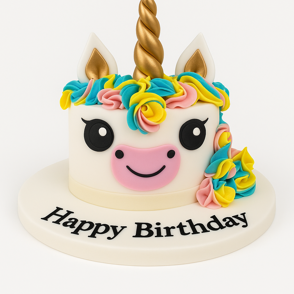 Unicorn Birthday Cake For Kids
