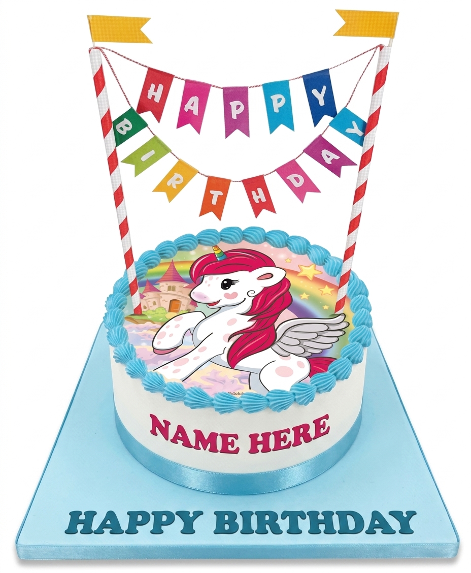 Unicorn Birthday Cake
