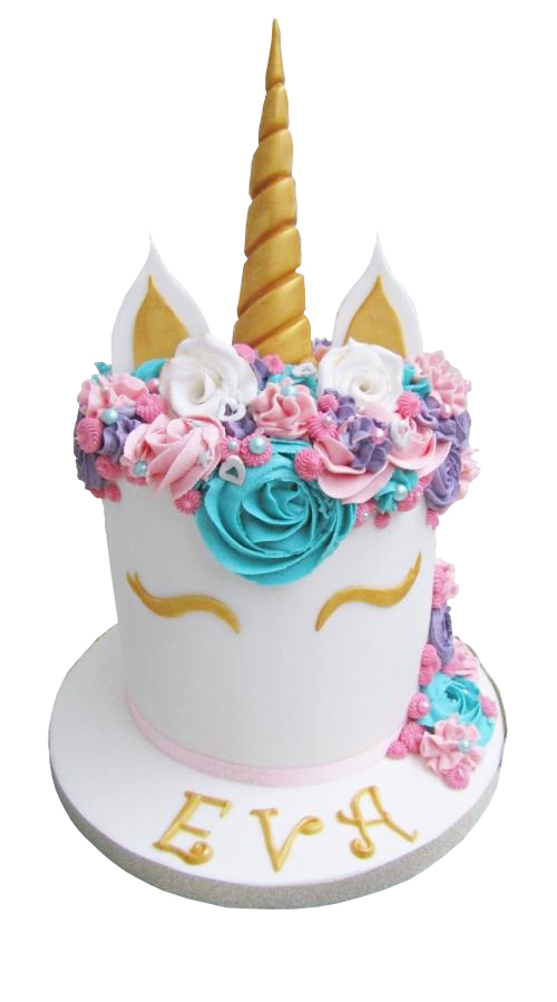 Unicorn Cake With Swirls