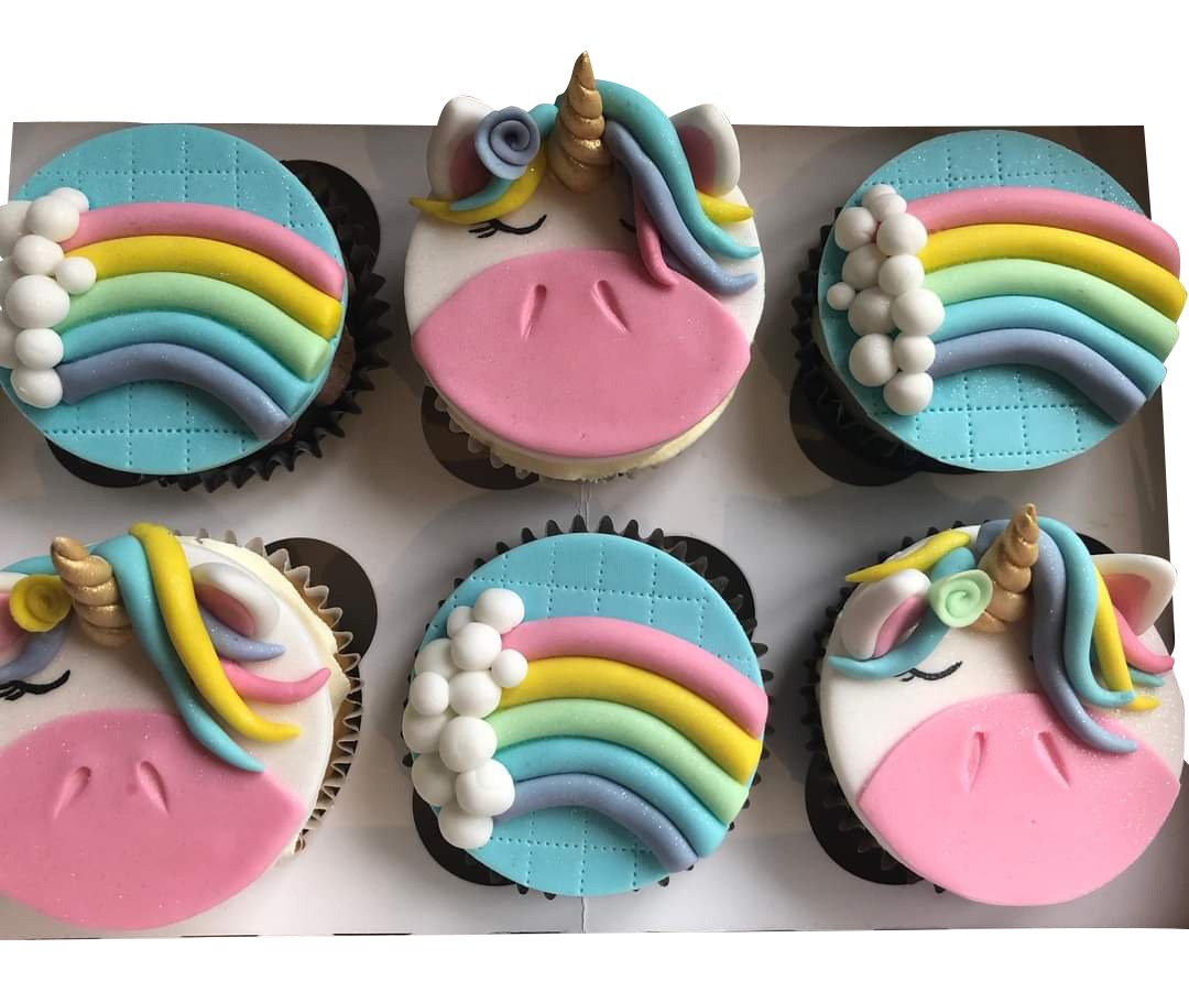 Unicorn Cupcakes - Pack of 6
