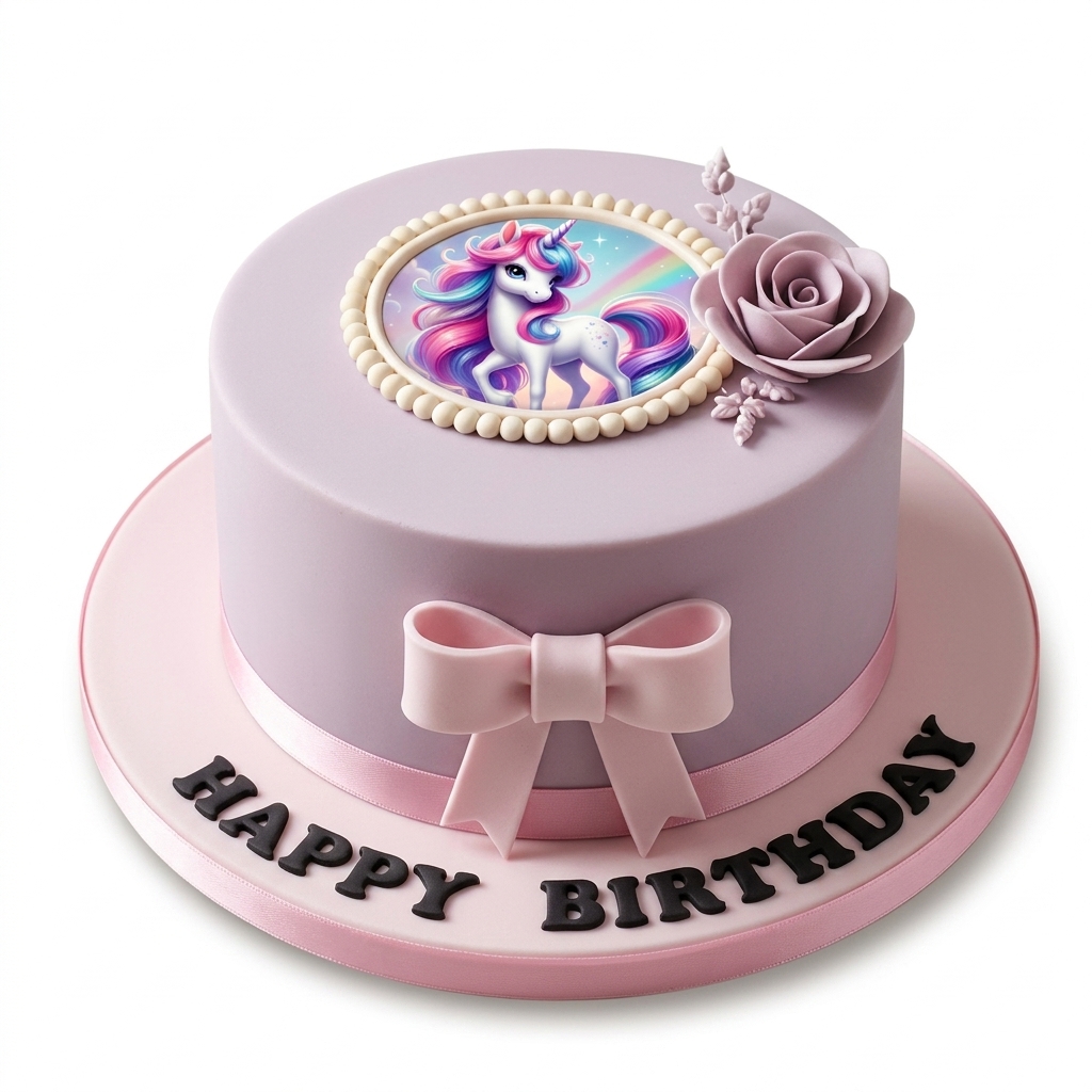 Unicorn Birthday Cake for Girls