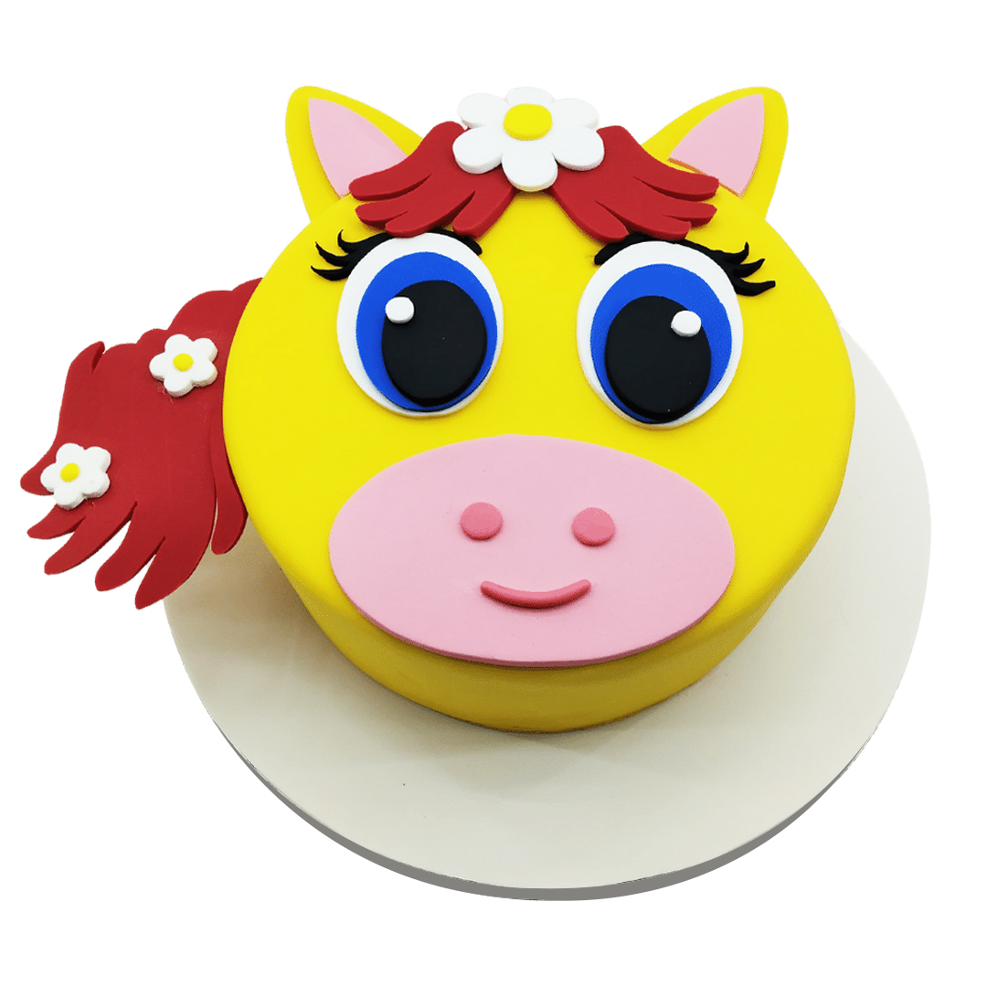 Unicorn Pony  Birthday Cake