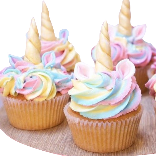 Unicorn Theme Cupcakes - Pack of 6