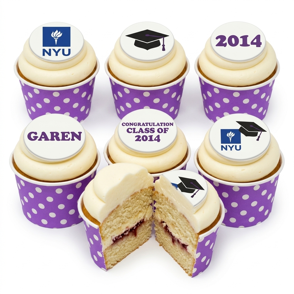 University Graduation Cupcakes