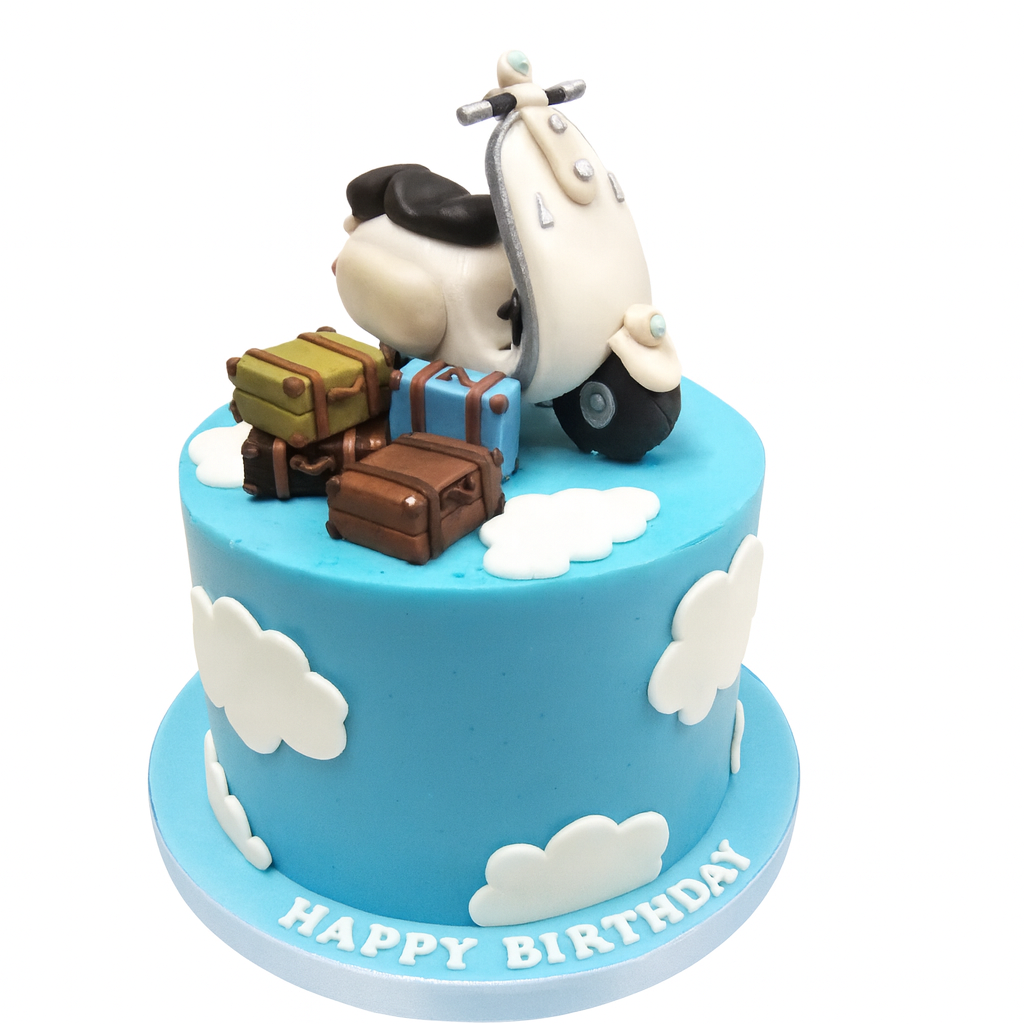 vespa scooter cake