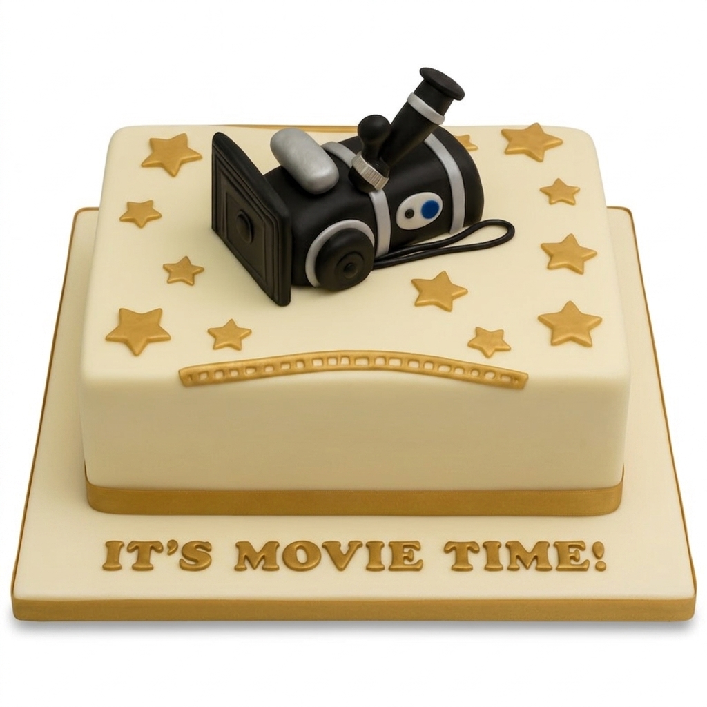 Movie Theme Birthday Cake
