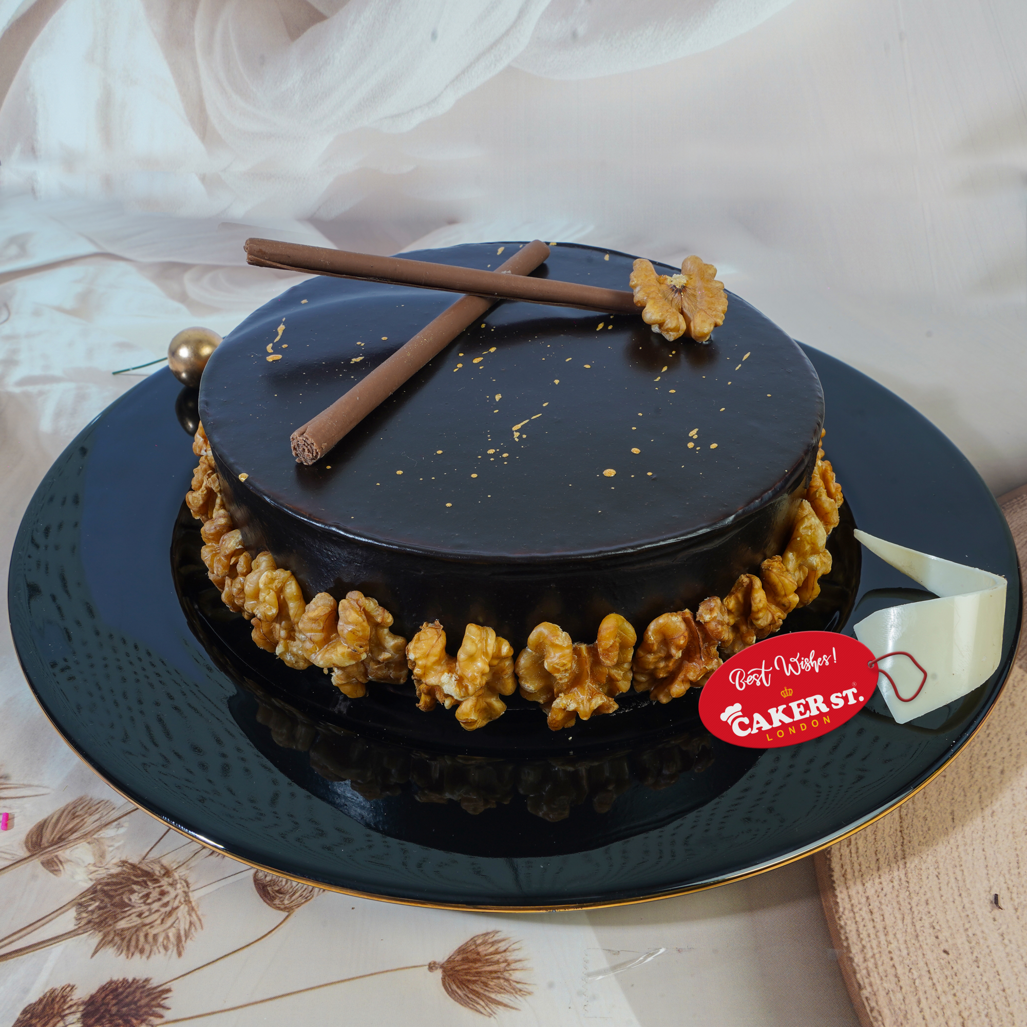Walnut Chocolate Cake 