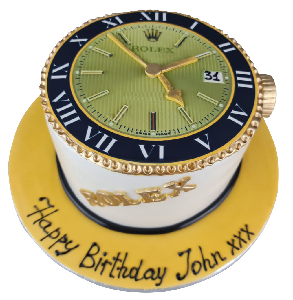 Rolex Watch Cake - Buy Online, Free UK Delivery — New Cakes